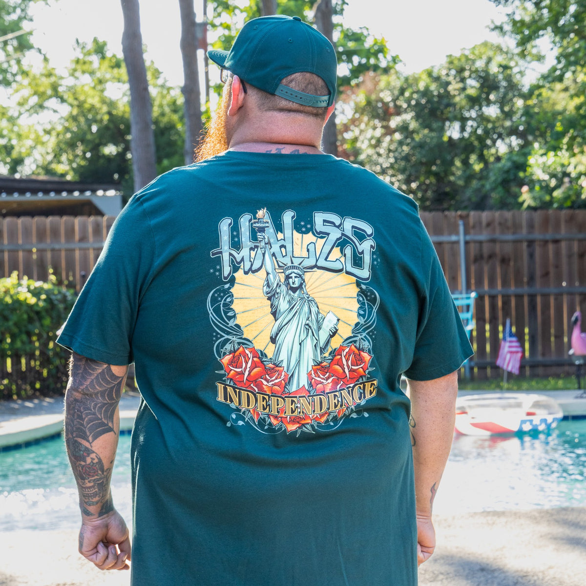 Independence Unisex Tee - Forest Green