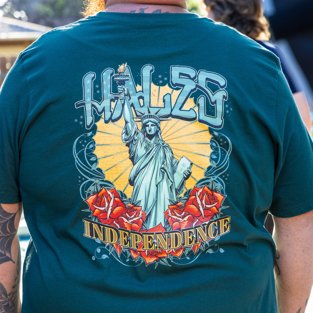 Independence Unisex Tee - Forest Green