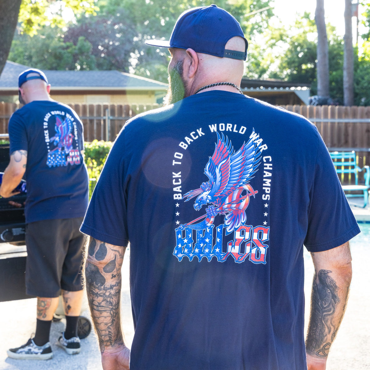 World War Champs Unisex Tee - Navy