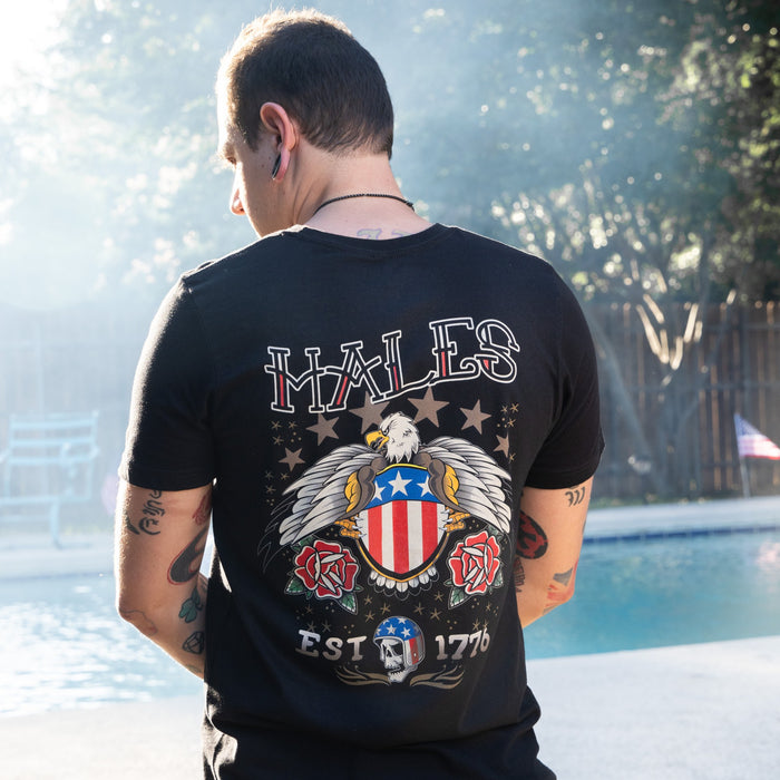 EST 1776 Unisex Tee - Black