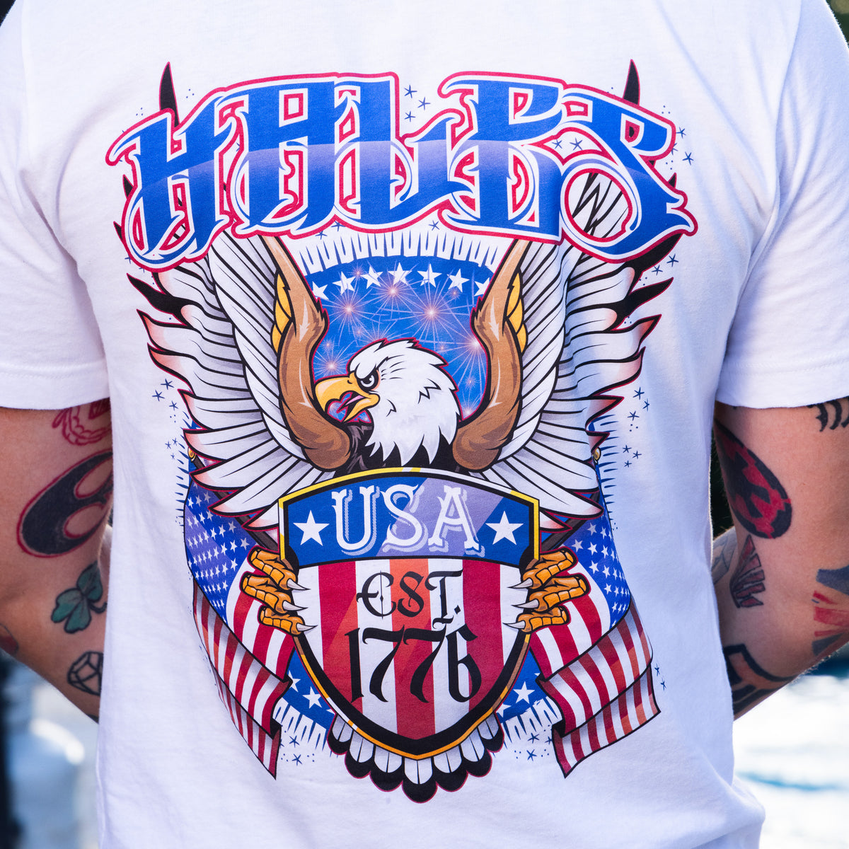 EST 1776 Unisex Tee - White