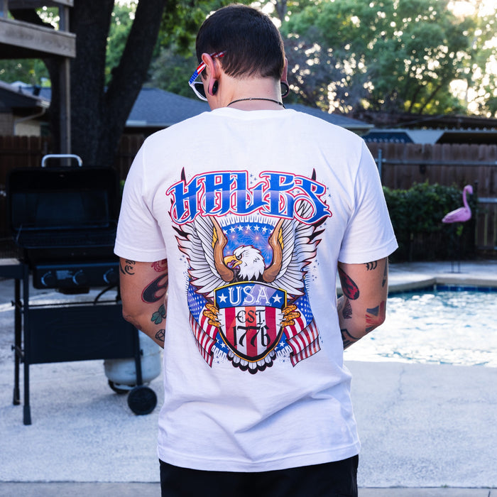 EST 1776 Unisex Tee - White