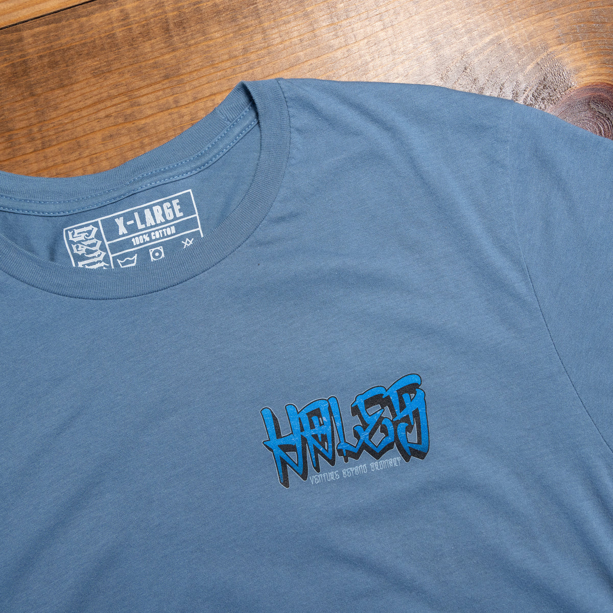 La Basilica Unisex Tee - Steel Blue