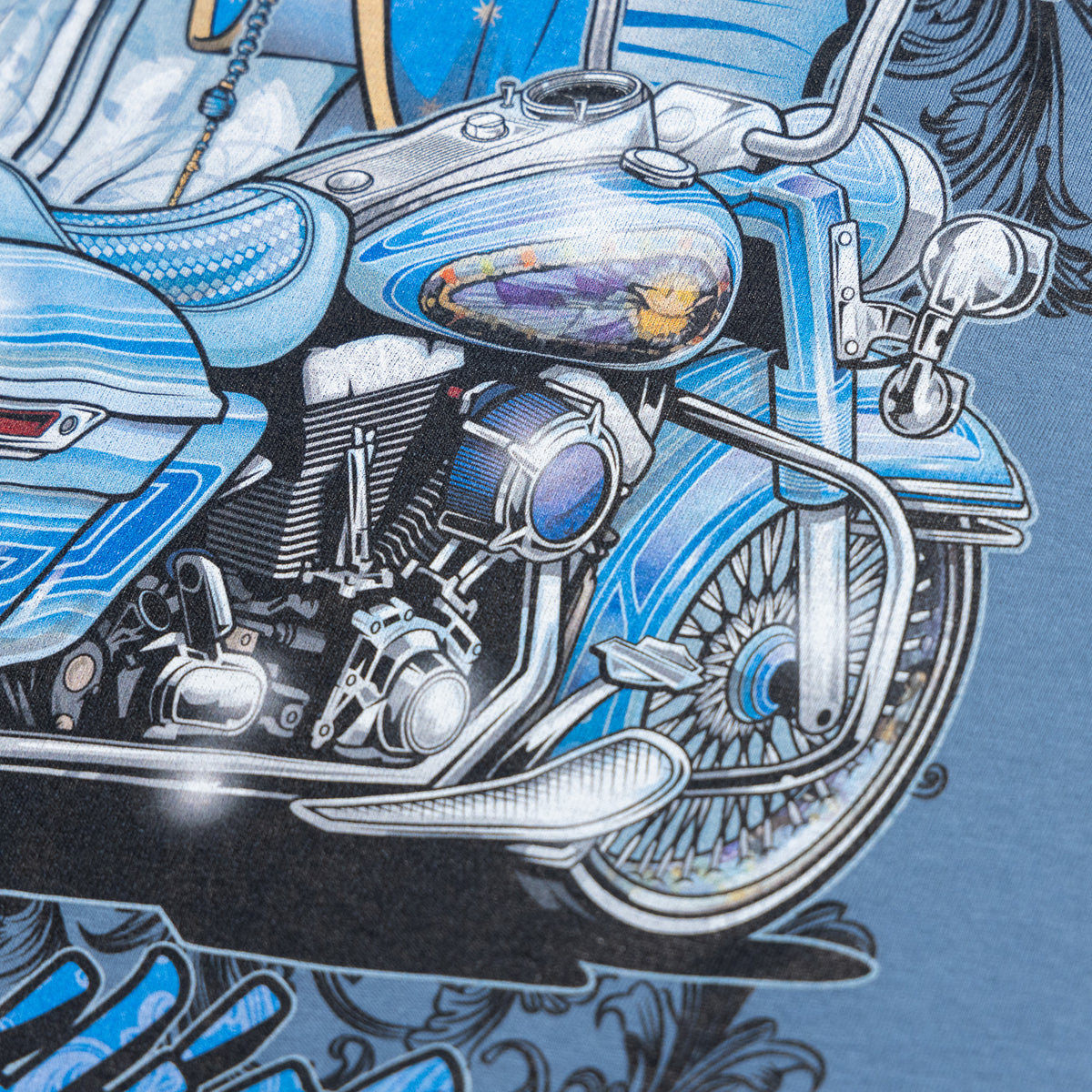 La Basilica Unisex Tee - Steel Blue