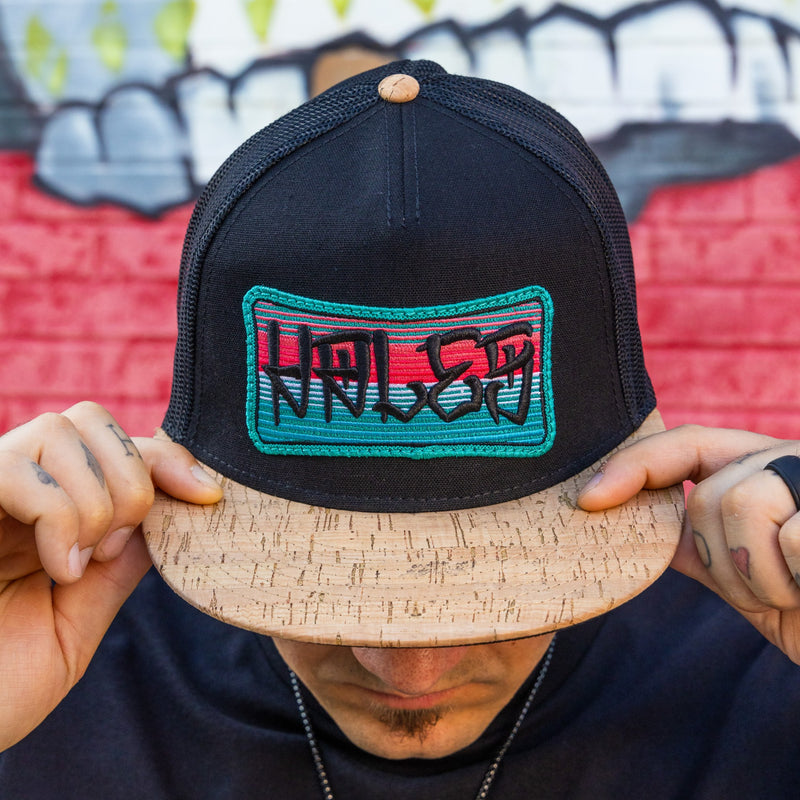 Aloha Muertos Flat Bill Trucker