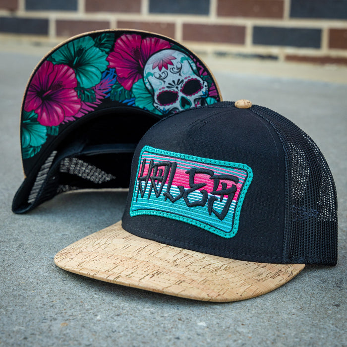 Aloha Muertos Flat Bill Trucker