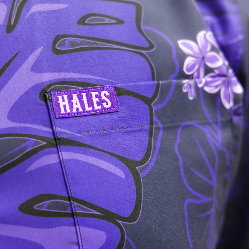Lu'au Shaka - Purple & Black