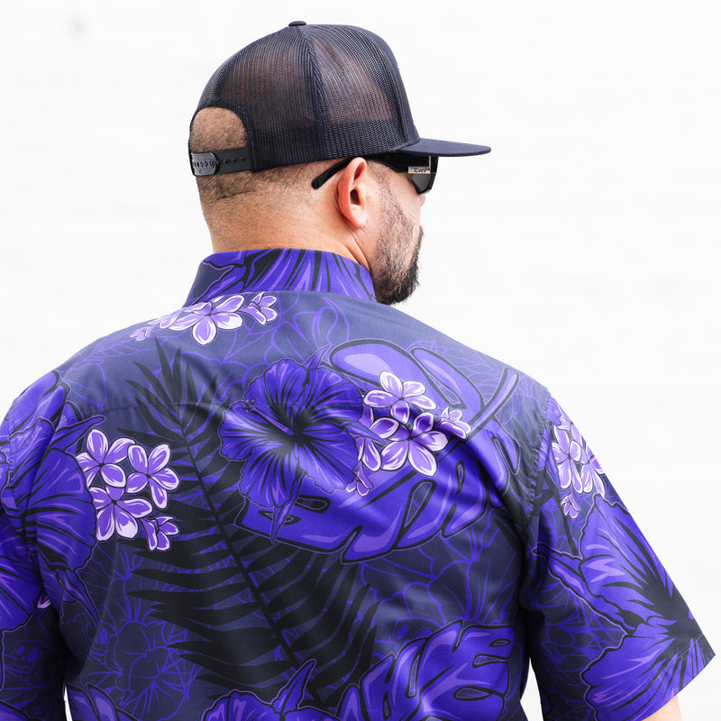 Lu'au Shaka - Purple & Black