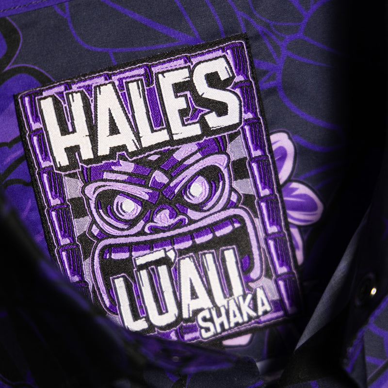 Lu'au Shaka - Purple & Black