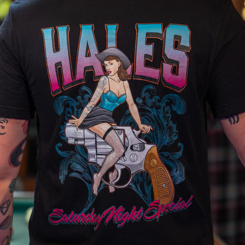 Saturday Night Special Unisex Tee - Black