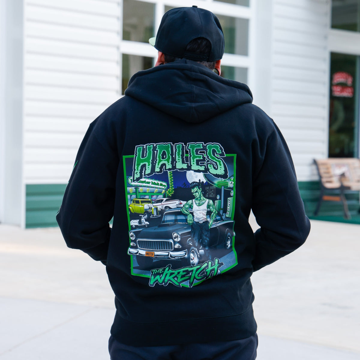 The Wretch Unisex Zip Up Hoodie