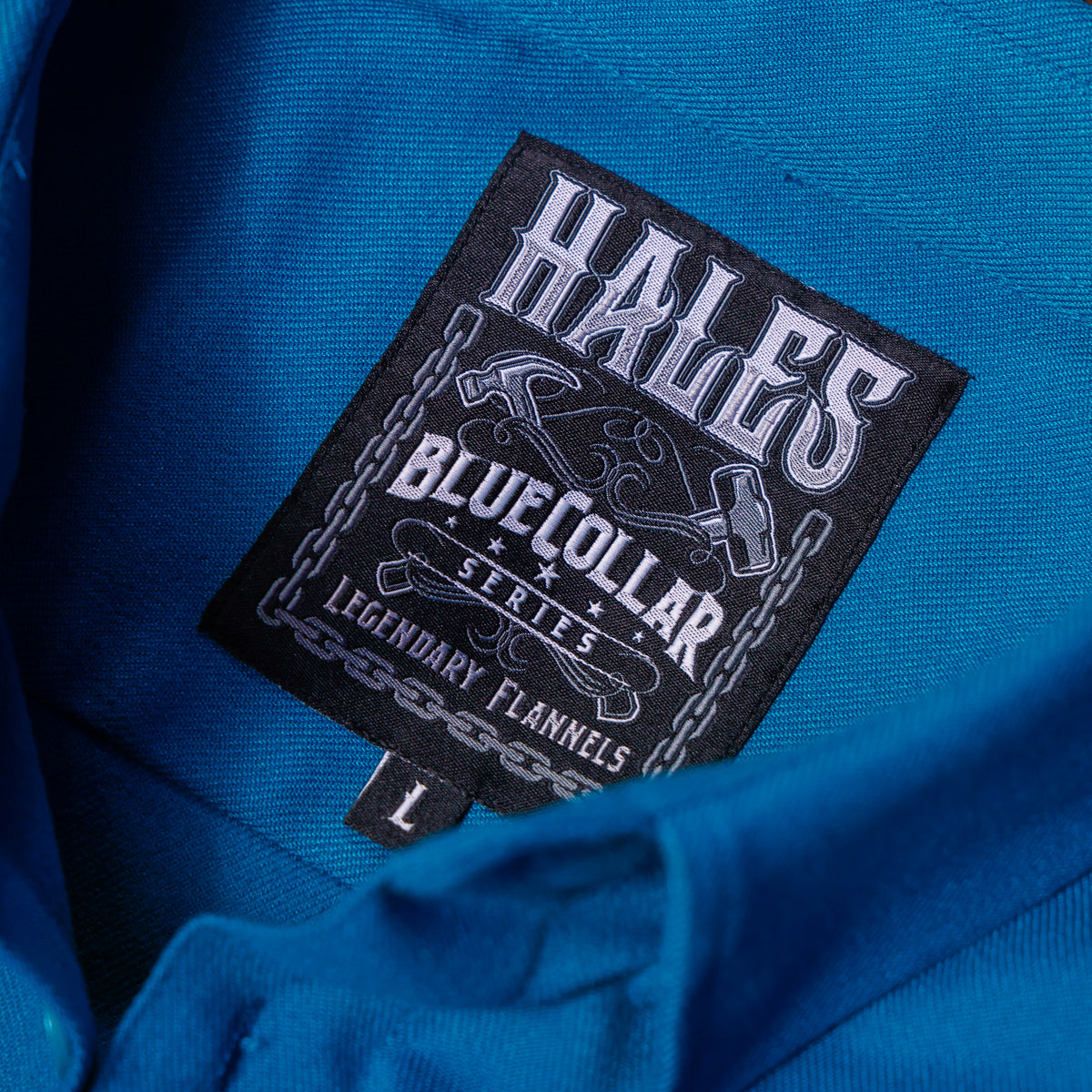 Blue Collar Long Sleeve Shirt - Deep Teal