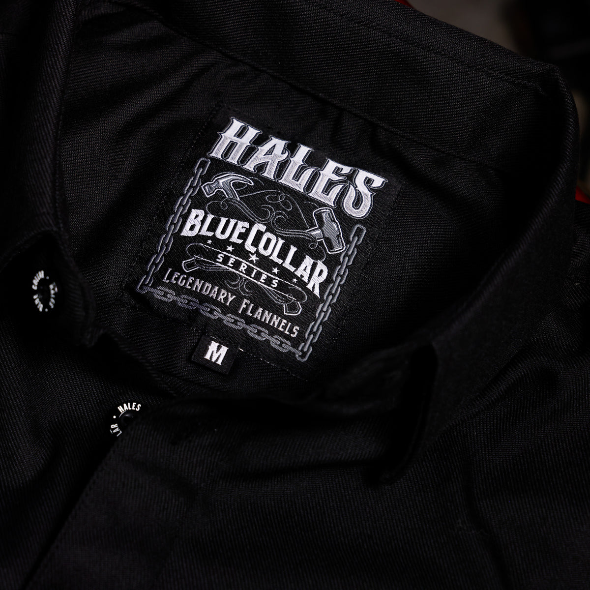 Blue Collar Long Sleeve Shirt - Black