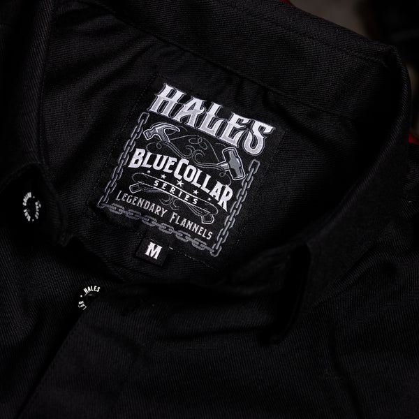 Blue Collar Long Sleeve Shirt - Black