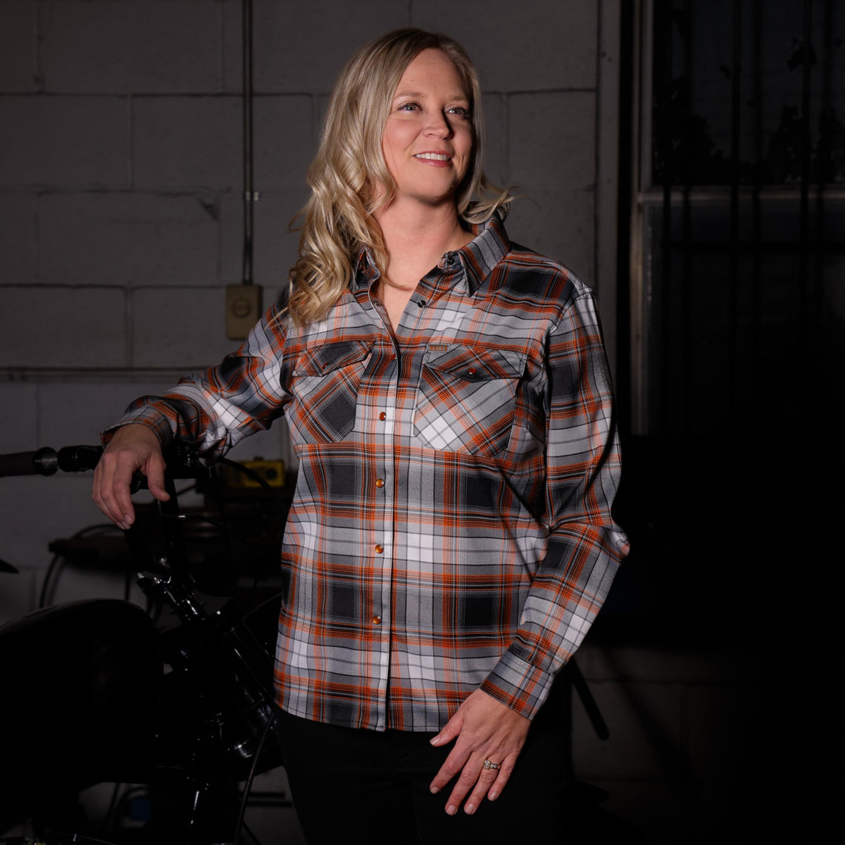 Women's Bike Night Flannel
