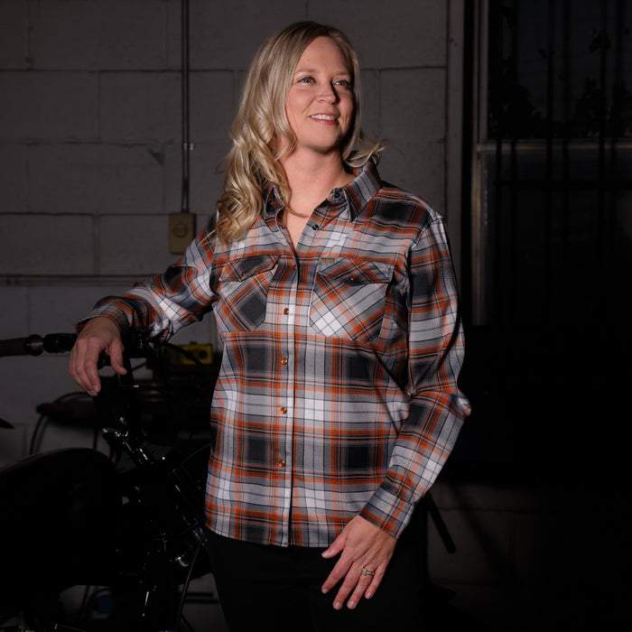 Women's Bike Night Flannel
