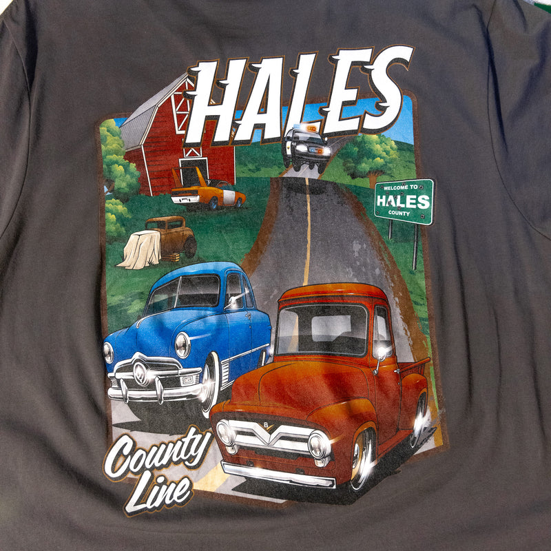 County Line Unisex Tee - Asphalt