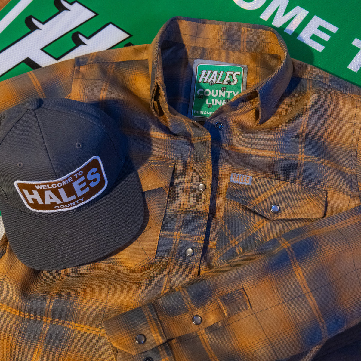 County Line Snapback with Flexfit Tech