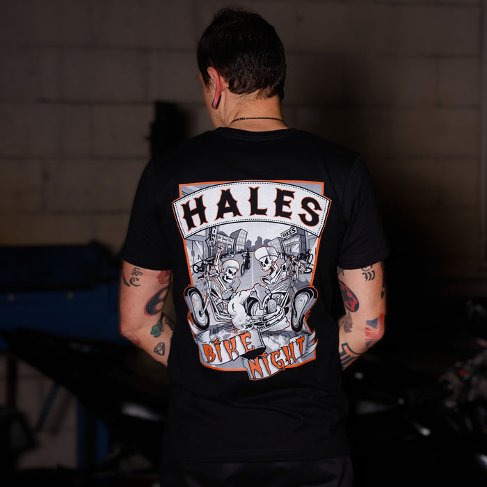 Bike Night Unisex Tee - Black
