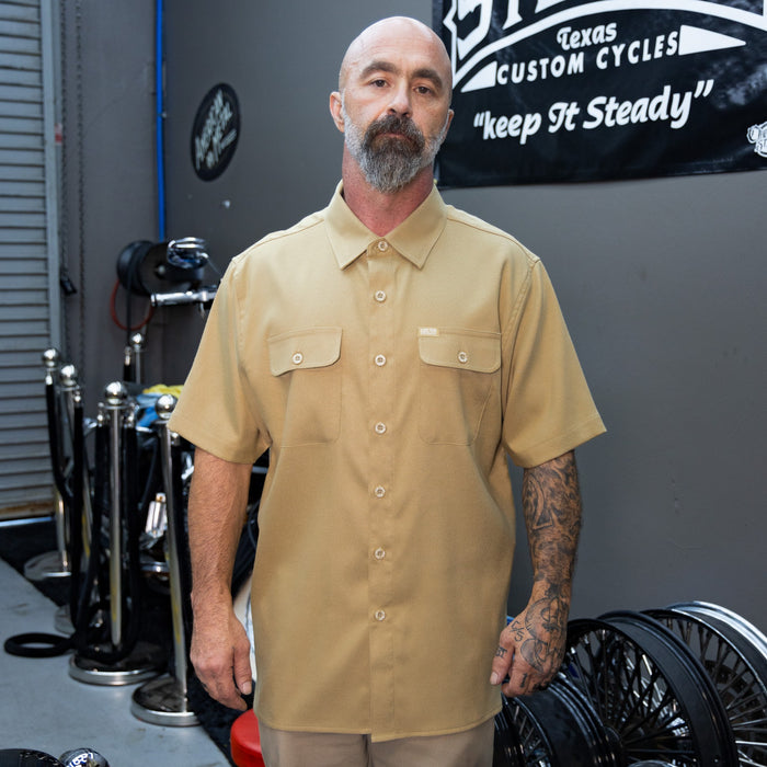 Blue Collar Short Sleeve - Khaki