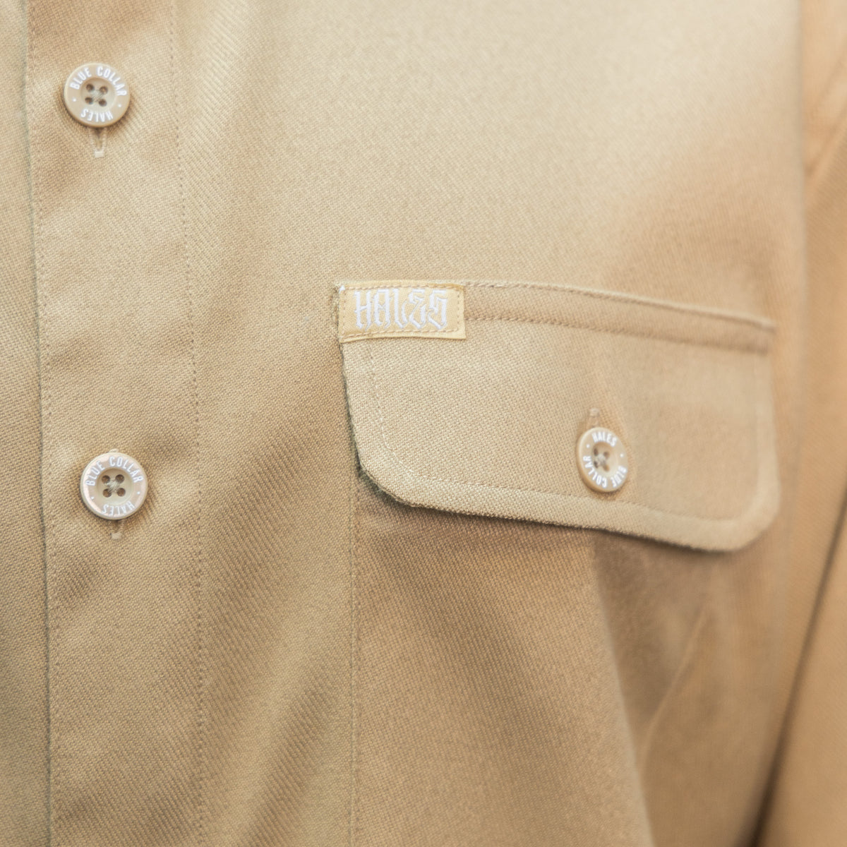 Blue Collar Short Sleeve - Khaki