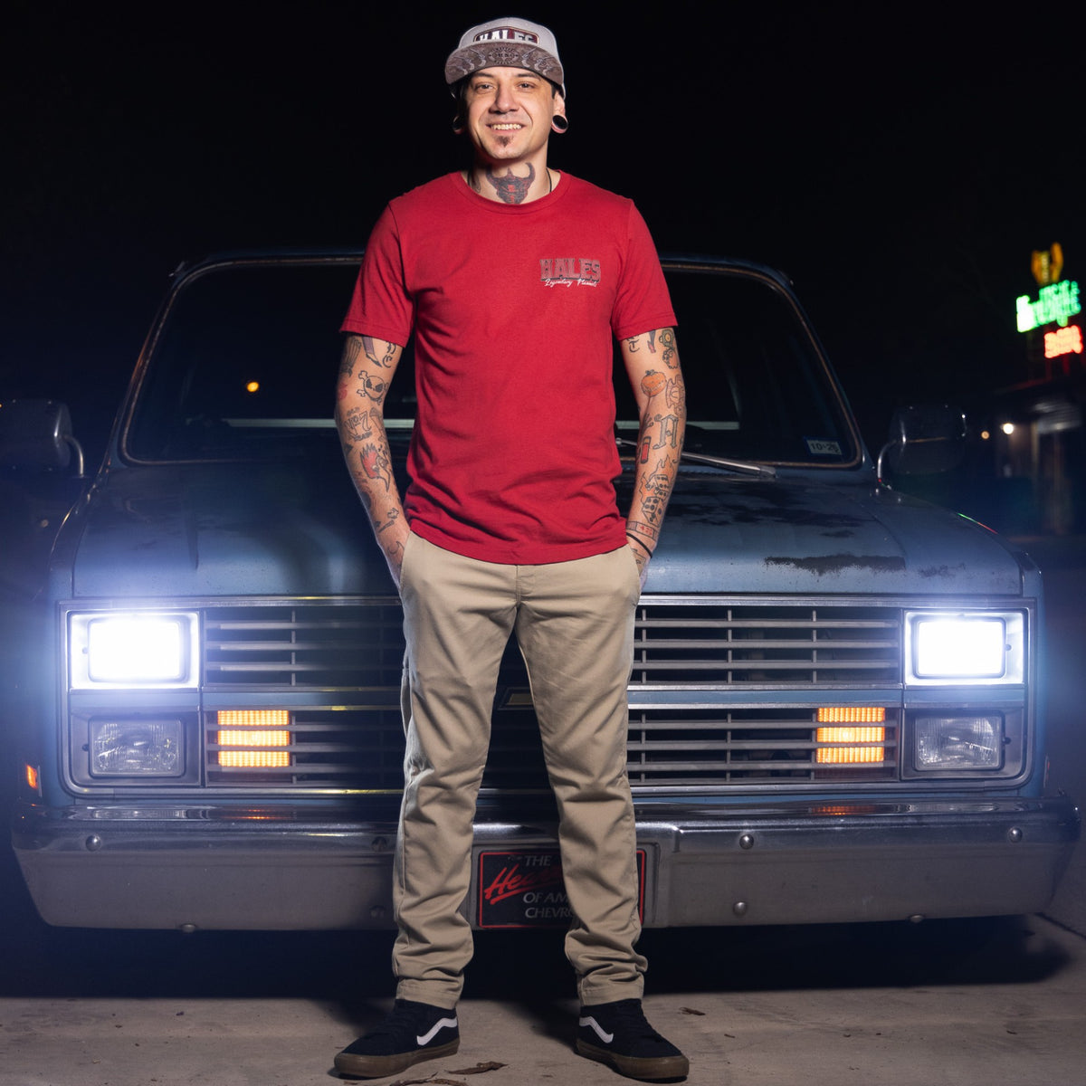 Huckleberry Unisex Tee - Cardinal