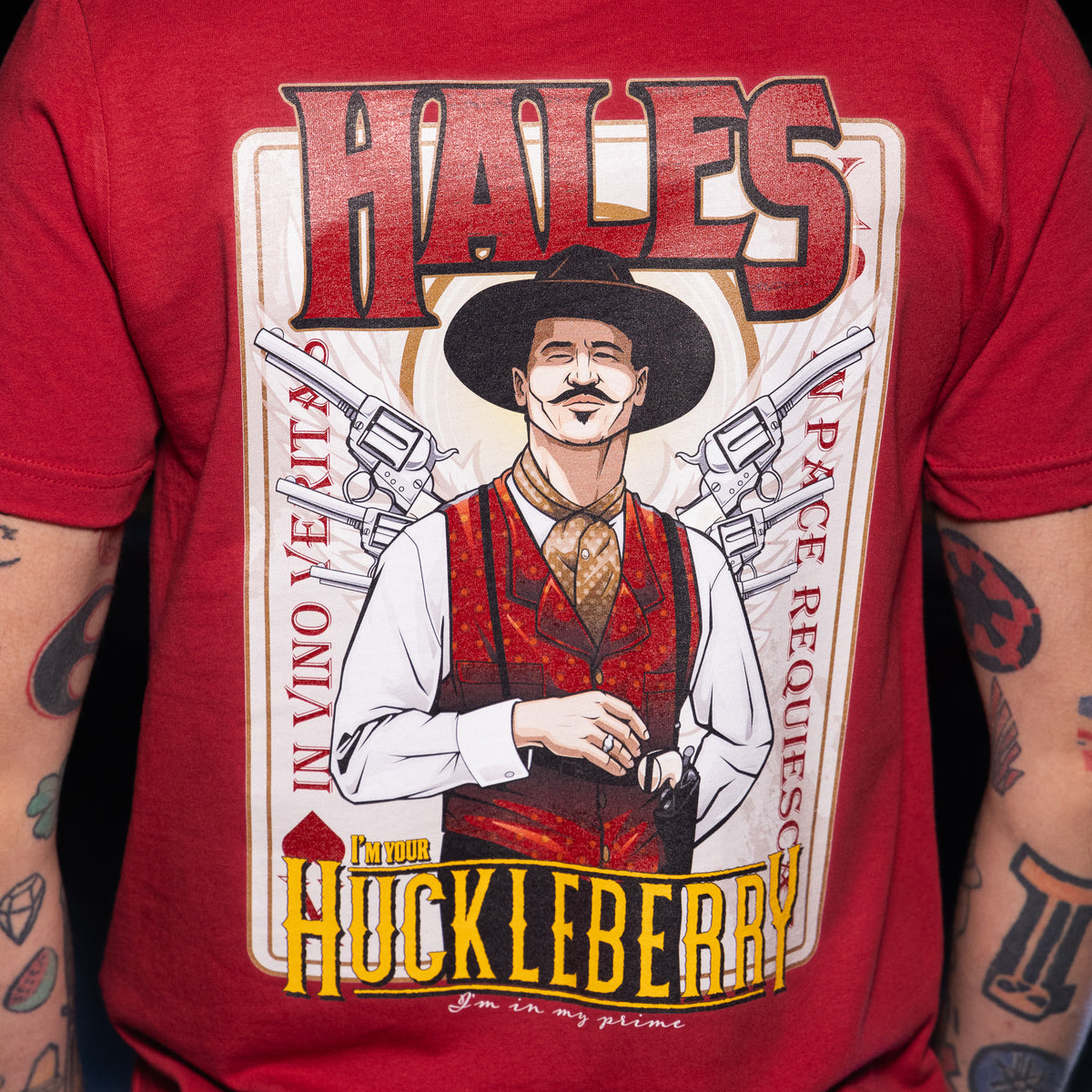 Huckleberry Unisex Tee - Cardinal