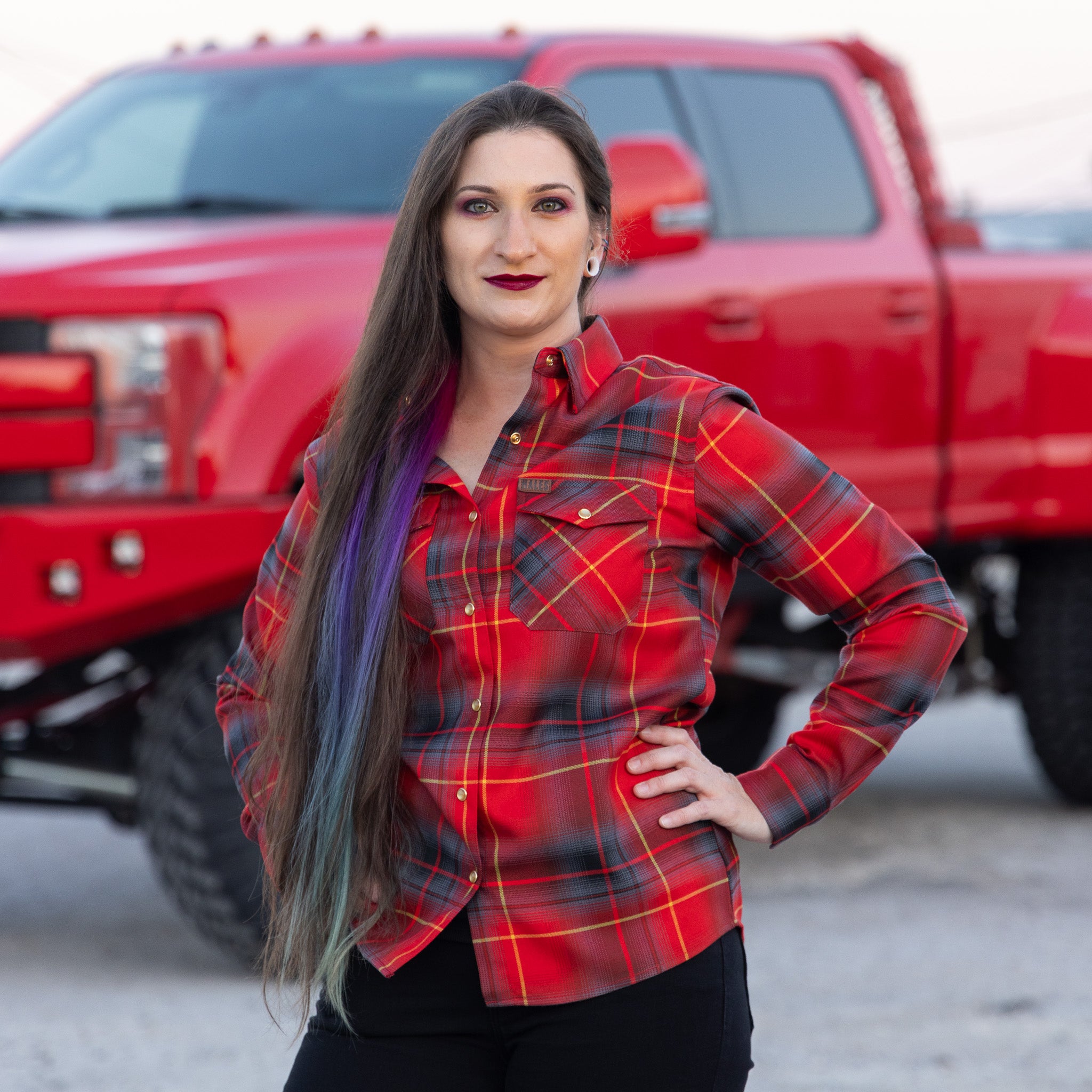 Teufel Hunden Women's Flannel | Hales Legendary Flannels x One
