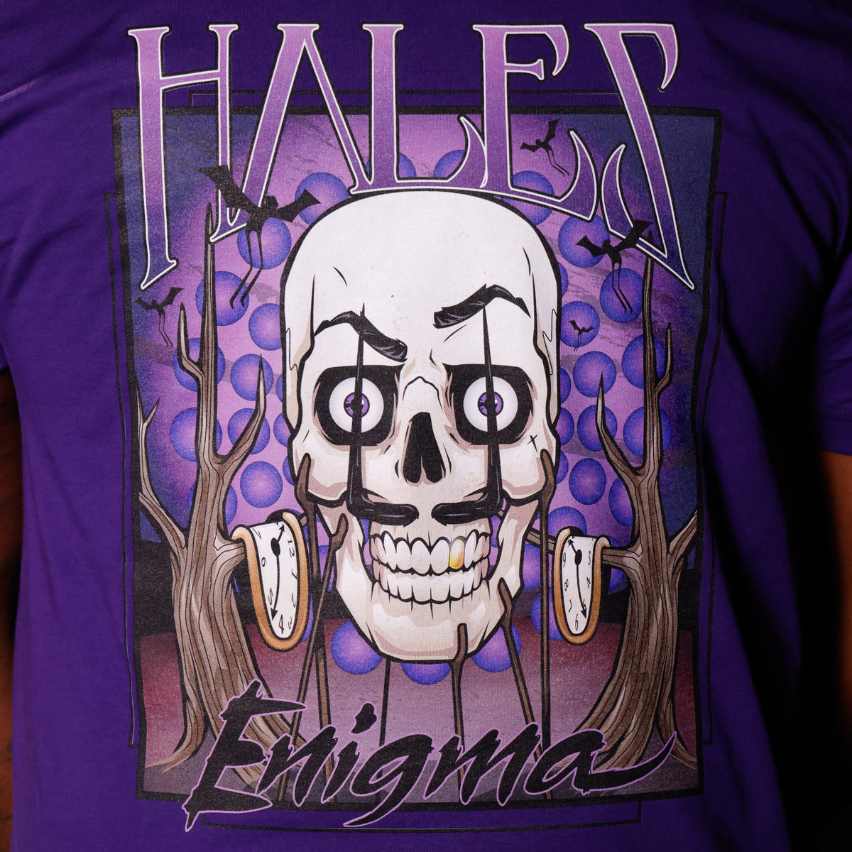 Enigma Unisex Tee - Purple
