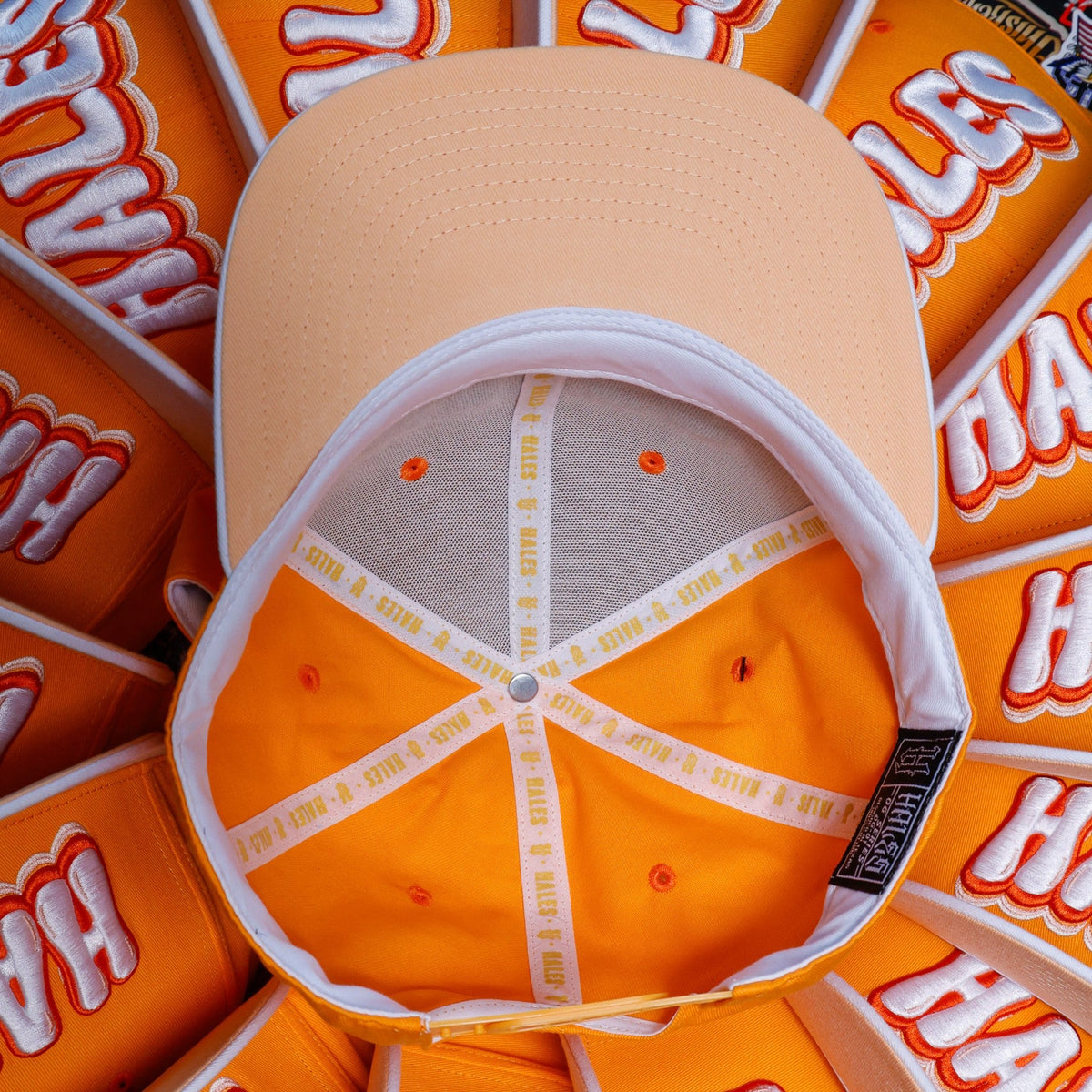 Dreamsicle Flat Bill Snapback