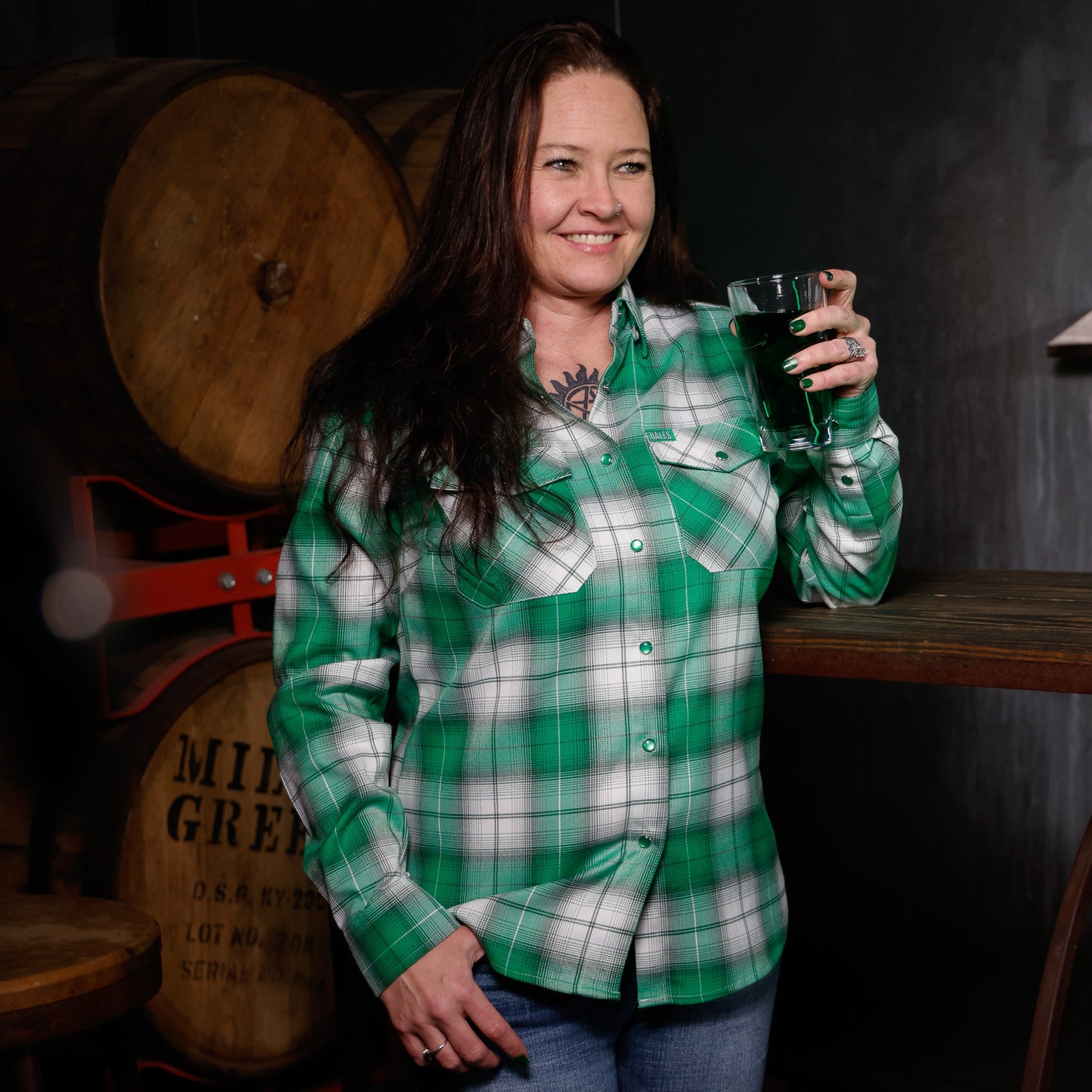 Women's Feelin' Lucky Flannel | Saint Paddy's Day Edition – Hales
