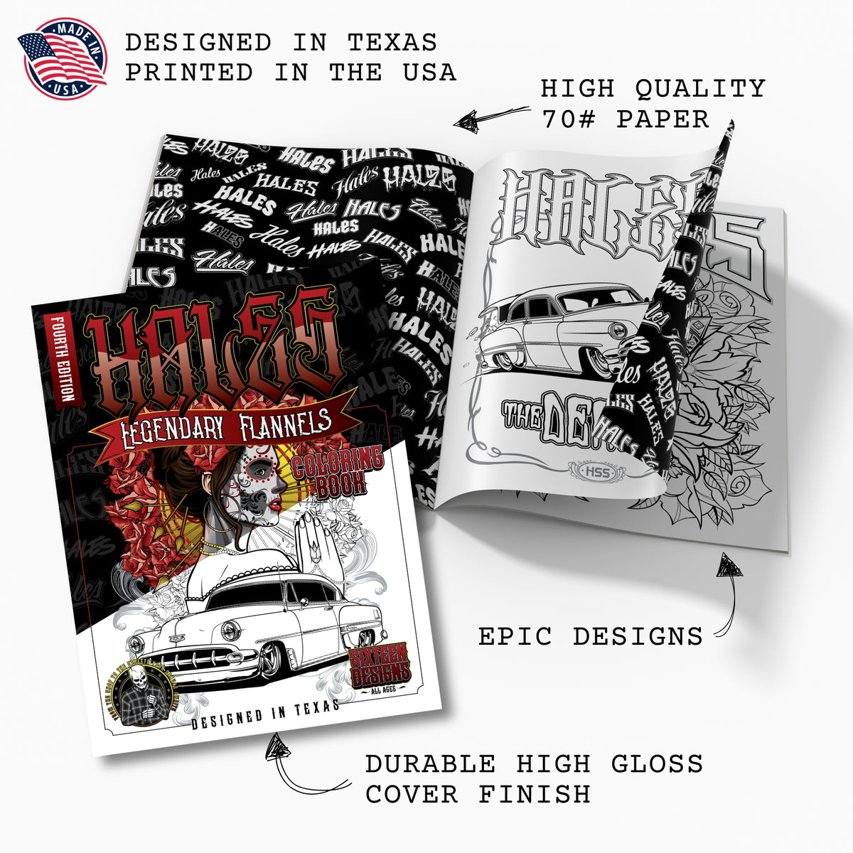 Hales Coloring Book - Fourth Edition