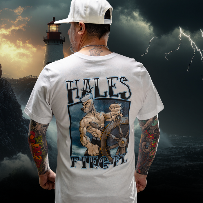 Fiegel Unisex Tee - White