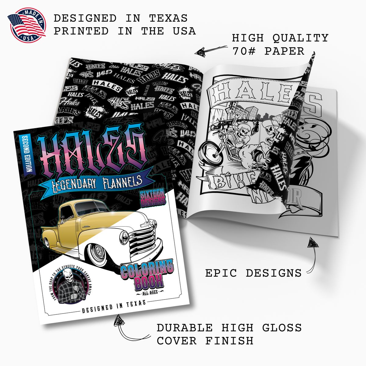 Hales Coloring Book - Second Edition