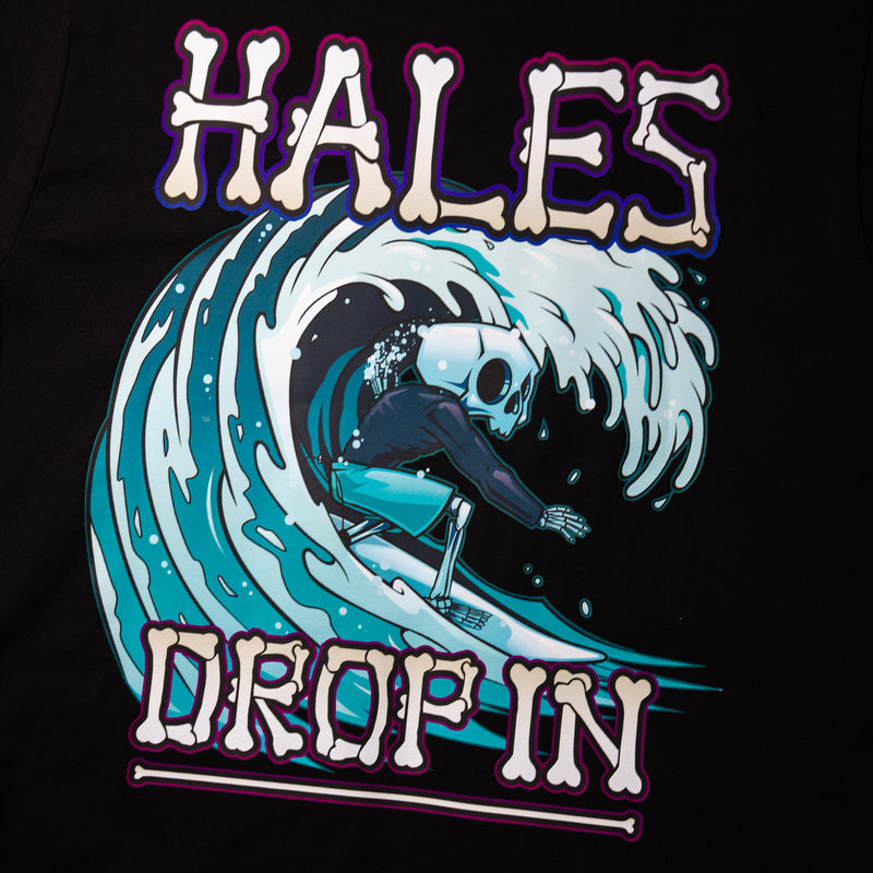 Drop In Unisex Tee - Black