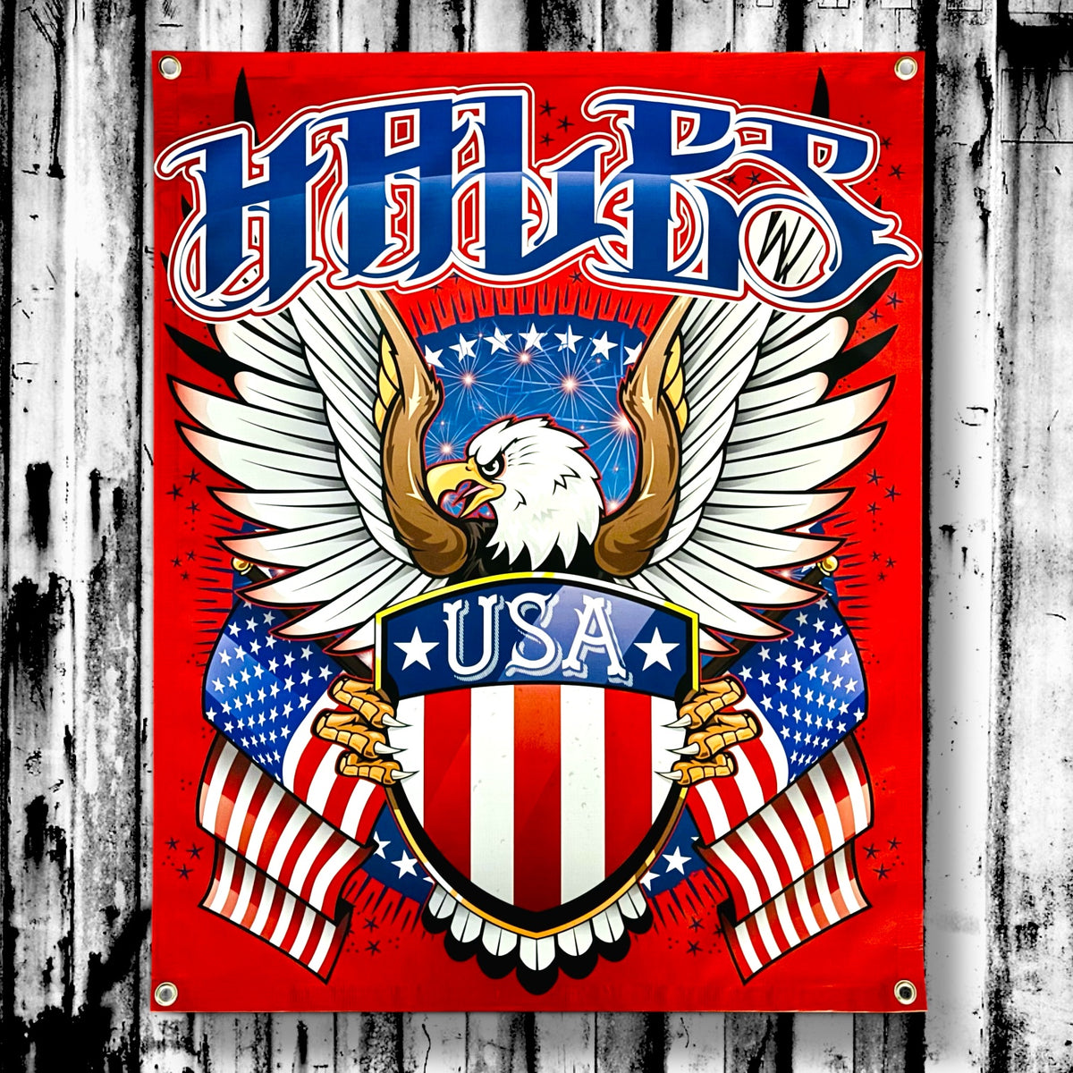 EST 1776 Vinyl Banner (Version 1) - 36" X 29"