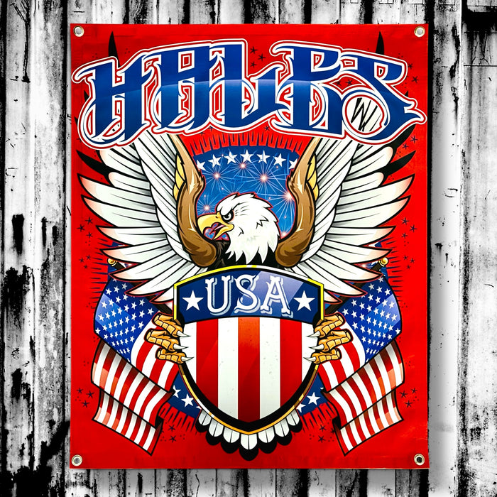 EST 1776 Vinyl Banner (Version 1) - 36" X 29"