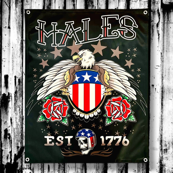 EST 1776 Vinyl Banner (Version 2) - 36" X 29"