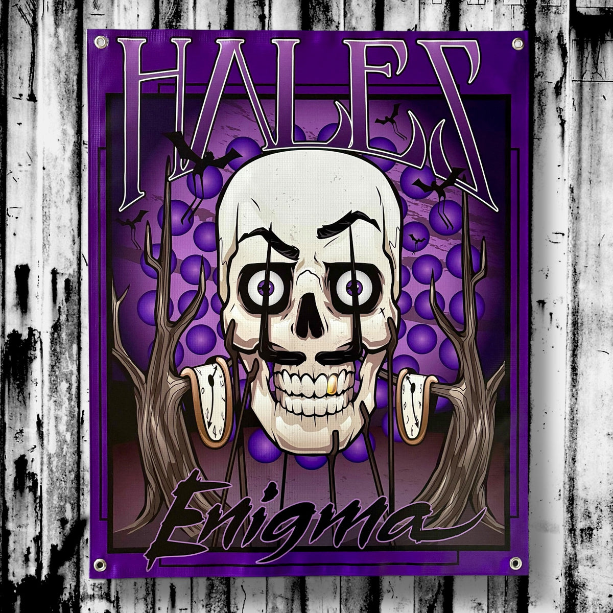 Enigma Vinyl Garage Banner - 36" X 29"