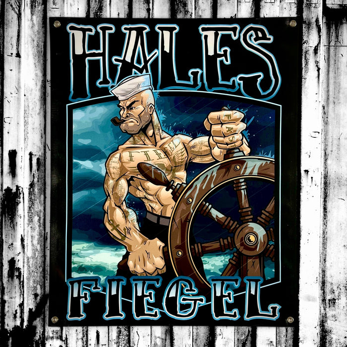 Fiegel Vinyl Garage Banner - 36" X 29"
