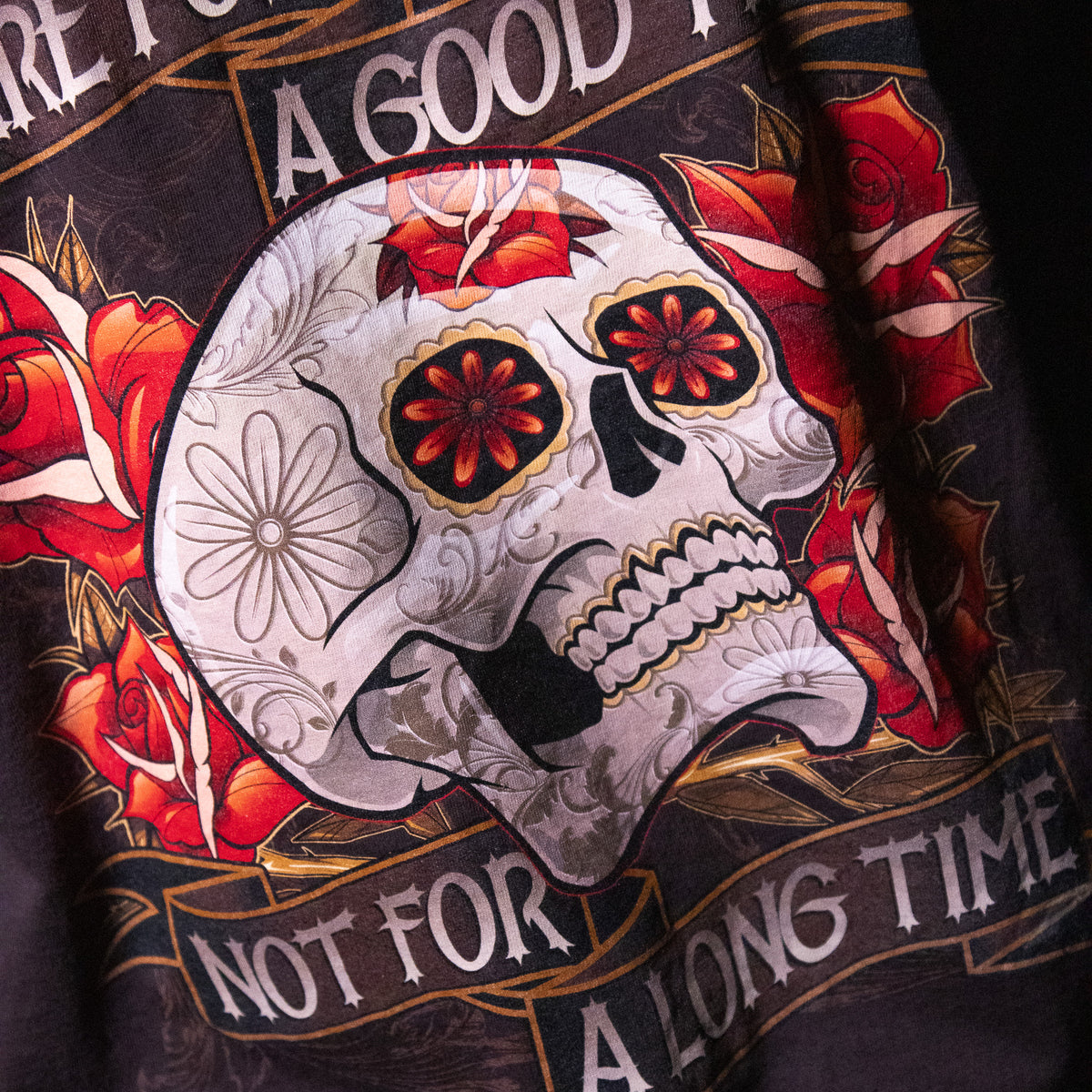 Borrowed Time Unisex Tee - Brown