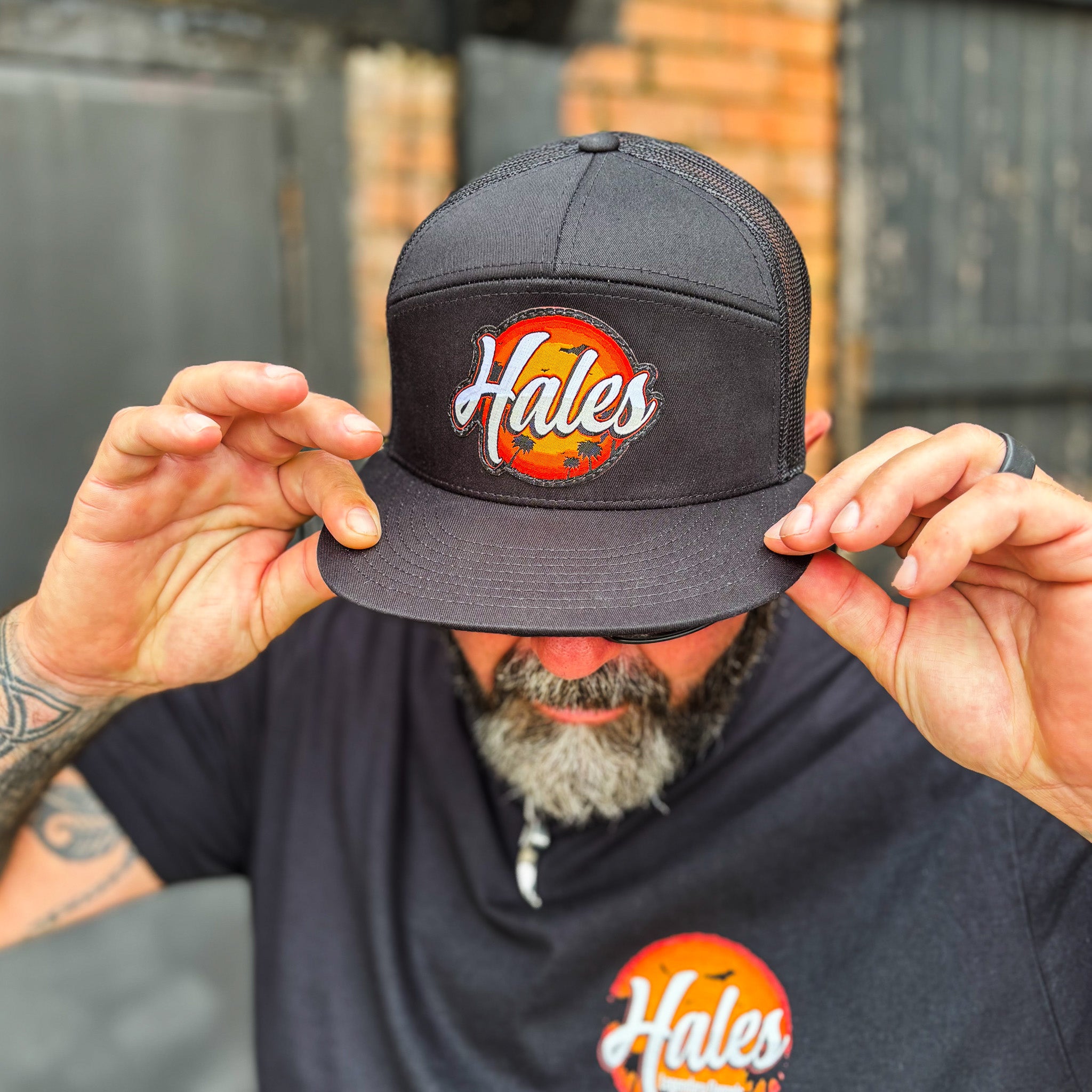 xizle メッシュキャップ TRUCKER HAT (L!FE) Chill Vibe 7-Panel Snapback | Hales Legendary Flannels Trucker Hat