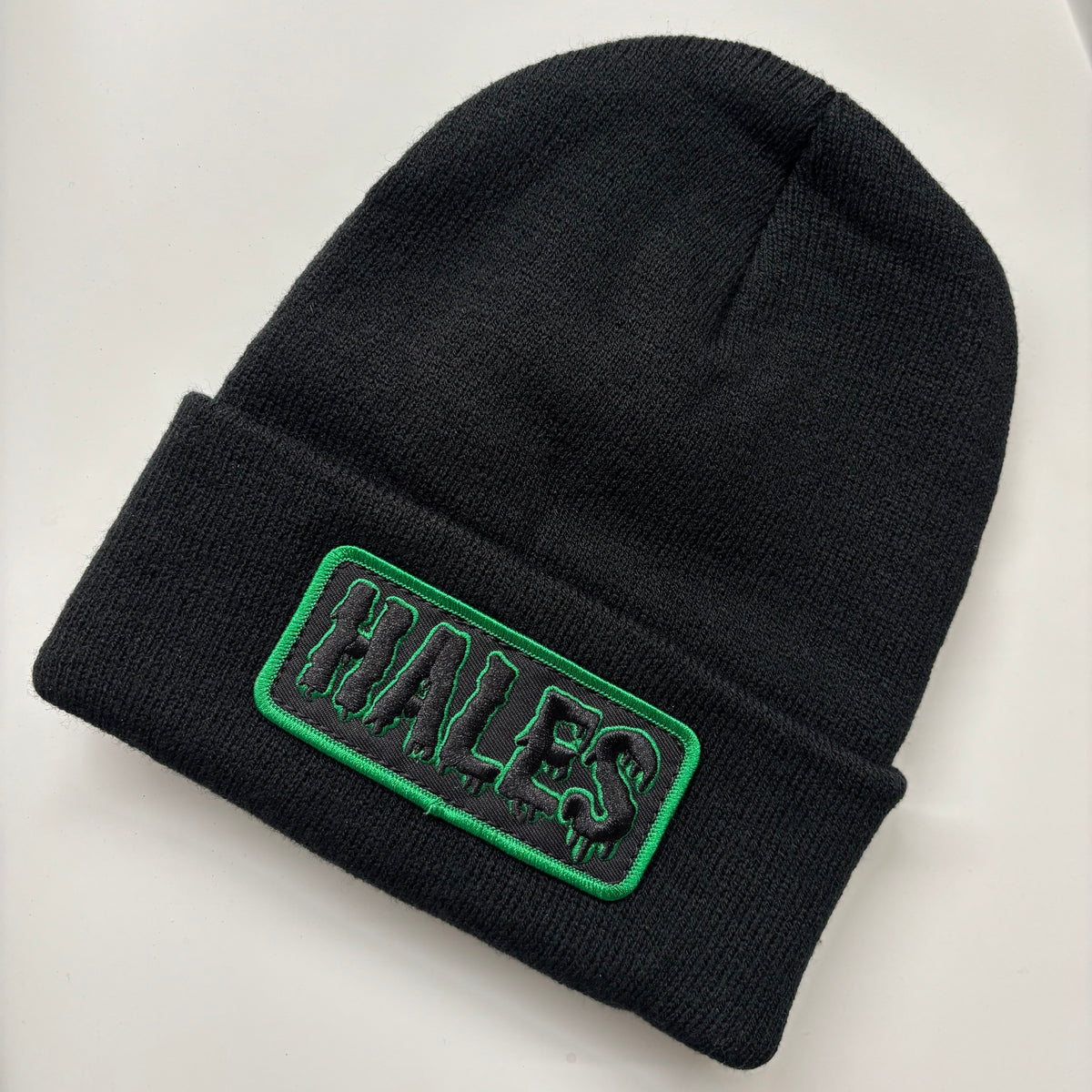 Flying Eye Cuff Beanie - Black