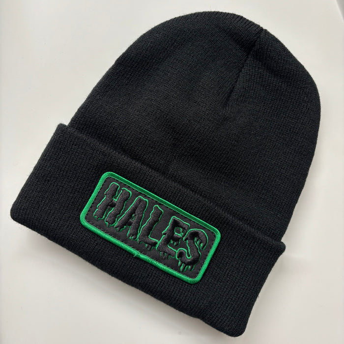 Flying Eye Cuff Beanie - Black