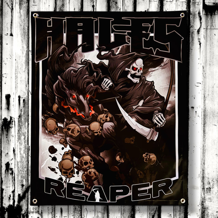 Reaper Garage Banner - 36" X 29"
