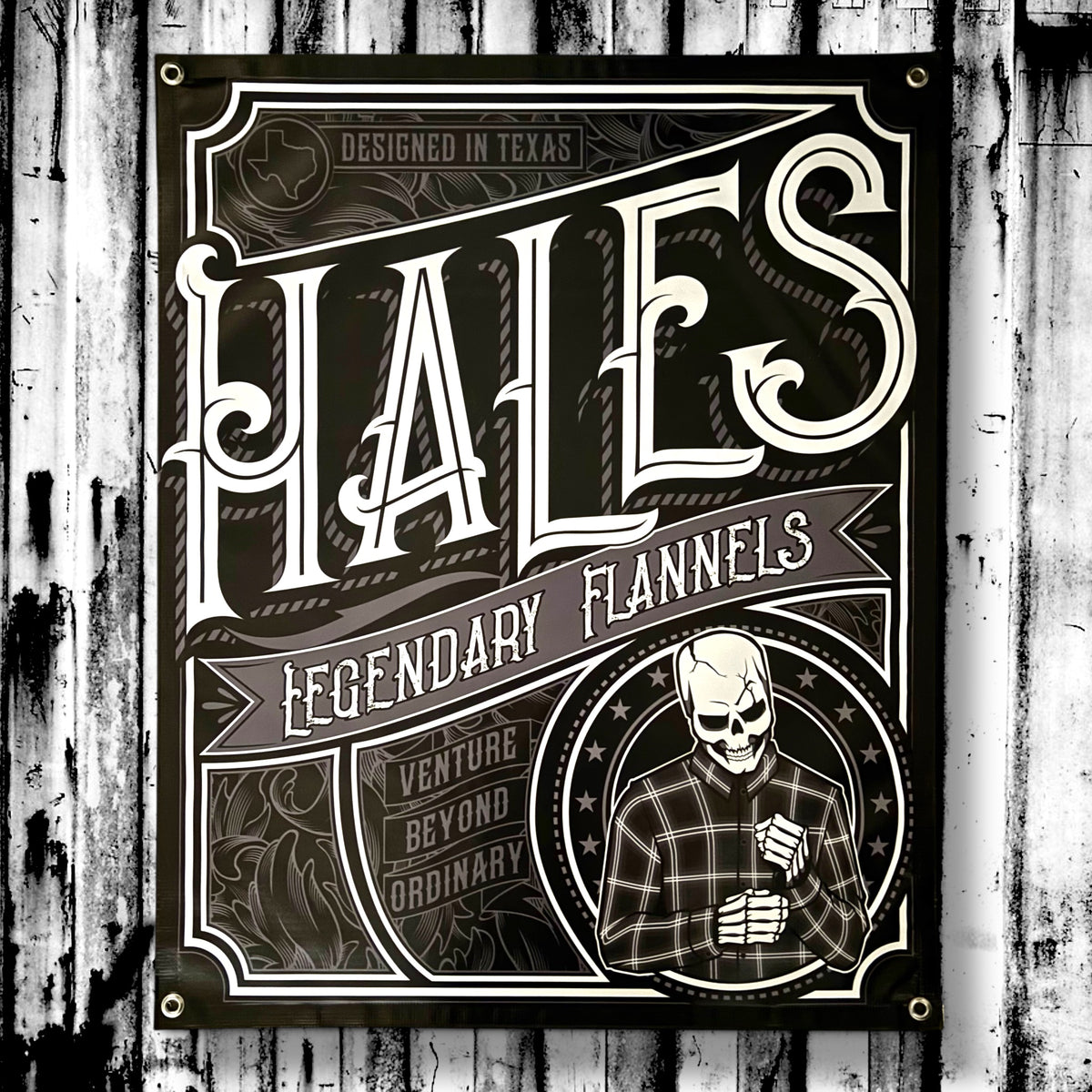 Shop Issued Garage Banner - 36" X 29"