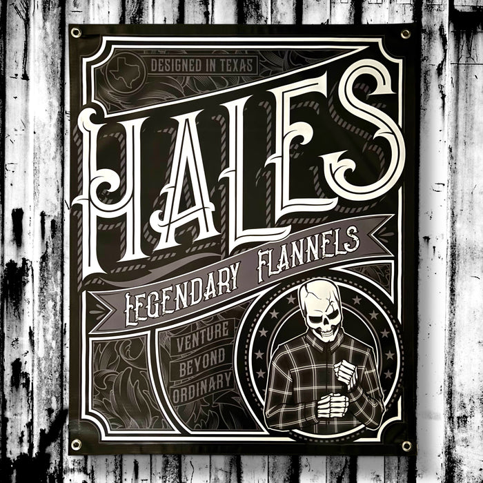 Shop Issued Garage Banner - 36" X 29"