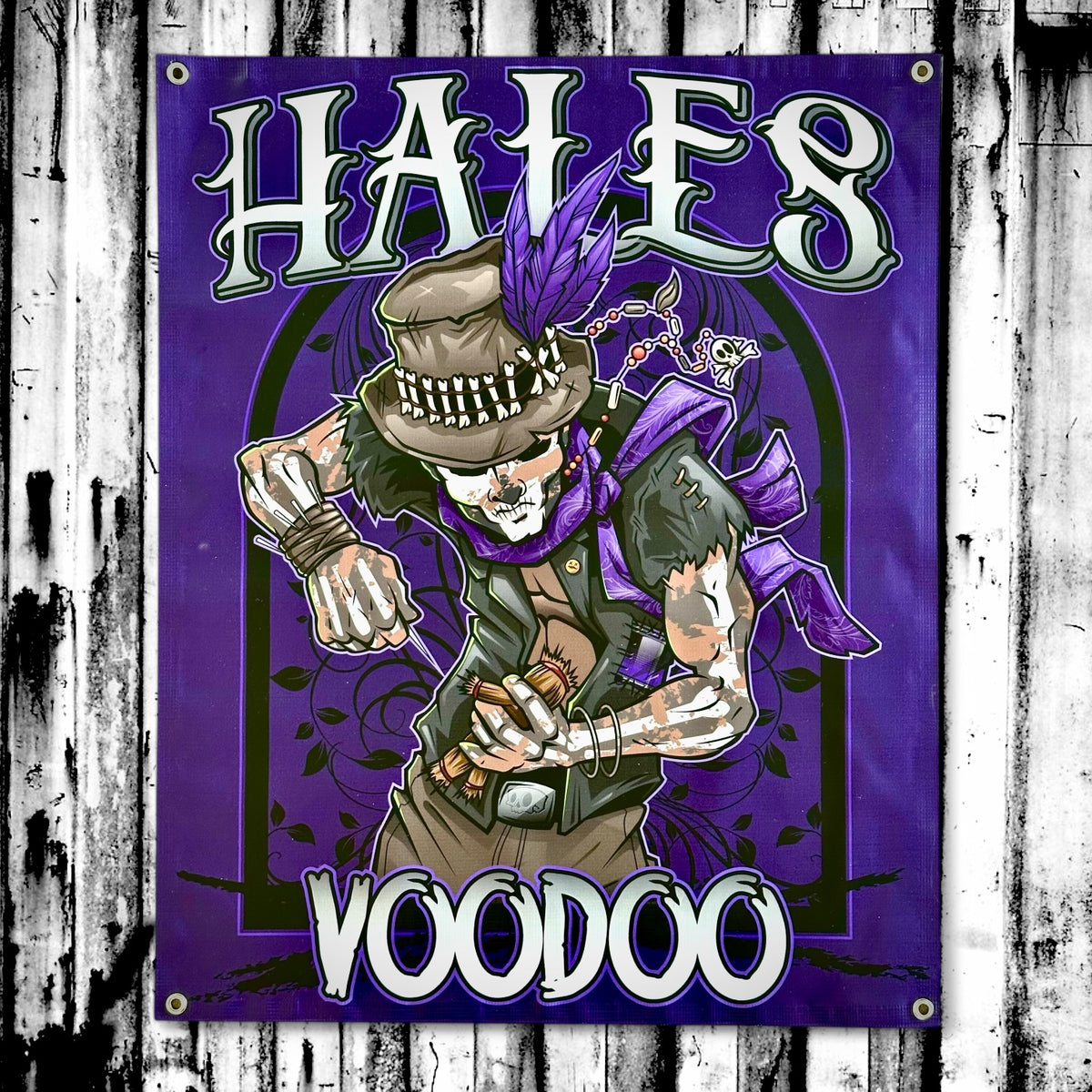 Voodoo Vinyl Banner (Version 1) - 36" X 29"