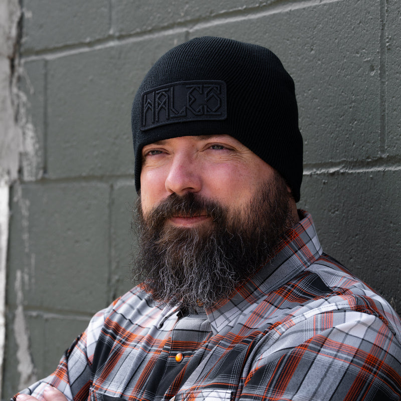 Runic Skull Cap - Blackout Crew