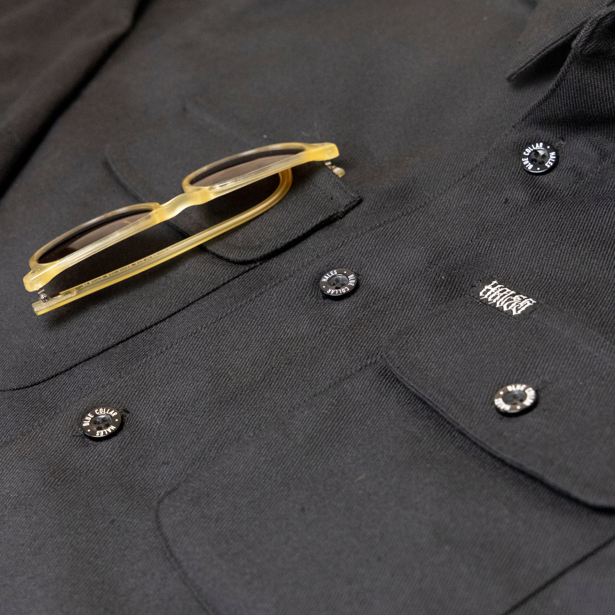 Men's Blue Collar Series Flannel | Black Work Shirt by Hales